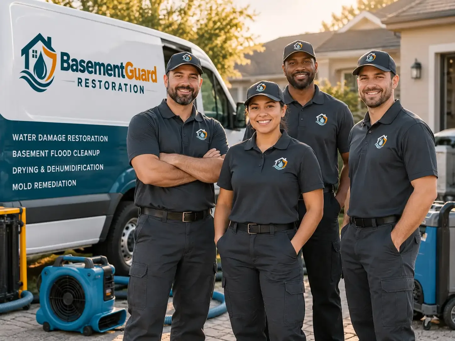 Basement Water Damage Restoration company in South Shore, SD